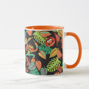 Muppets   Tropical Kermit & Animal Pattern 2 Mug