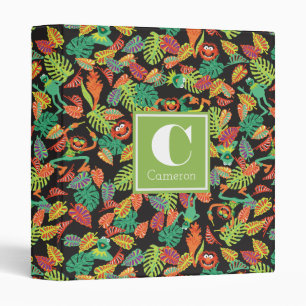 Muppets   Tropical Kermit & Animal Pattern Binder