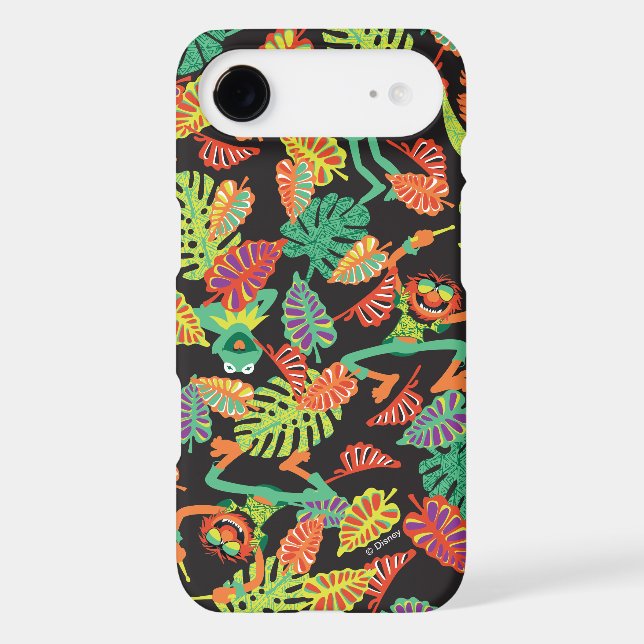 Muppets | Tropical Kermit & Animal Pattern Case-Mate iPhone Case (Back)