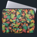 Muppets | Tropical Kermit & Animal Pattern Laptop Sleeve<br><div class="desc">Disney Fast Fashion - A cute tropical pattern with Kermit and Animal.</div>