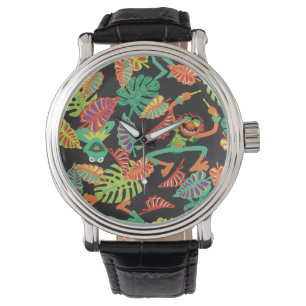 Muppets   Tropical Kermit & Animal Pattern Watch