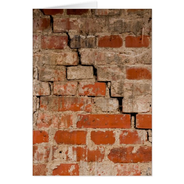 Mur de briques criqué (Devant)