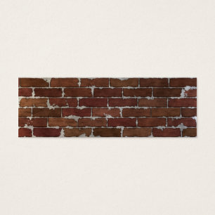 Mur de briques rouge
