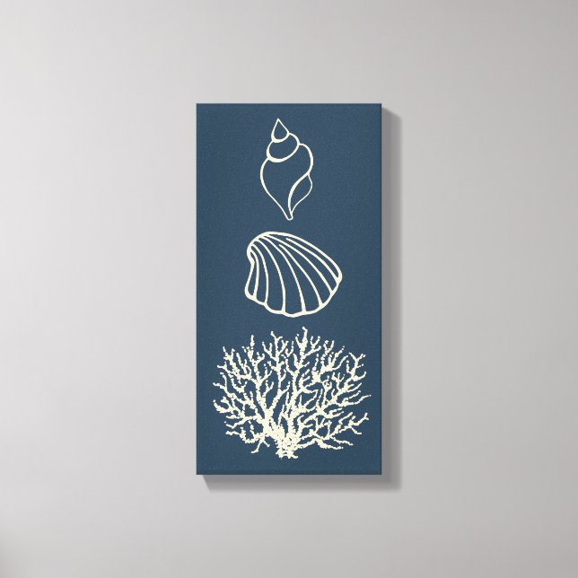 Mur de corail de mer toile d'art (Recto)