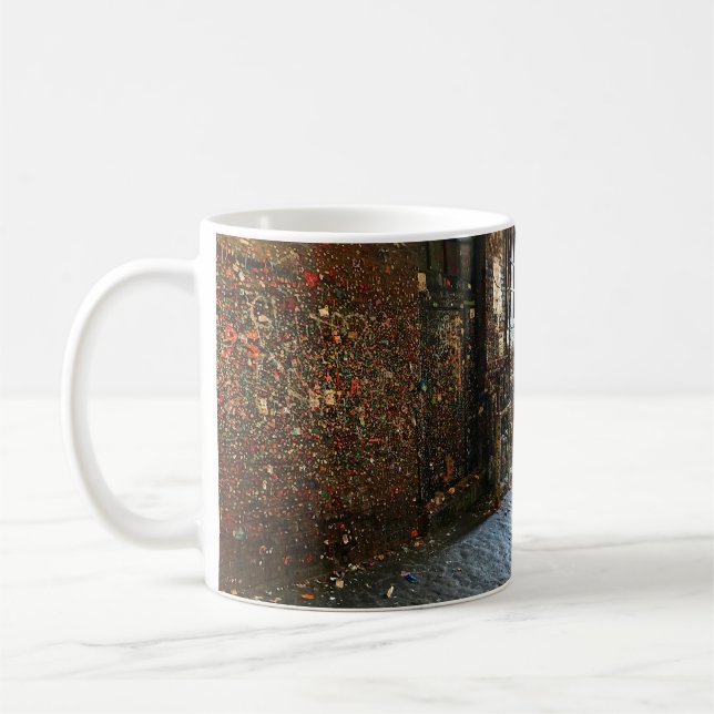 Mur de gomme de Seattle #1 Mug (Gauche)