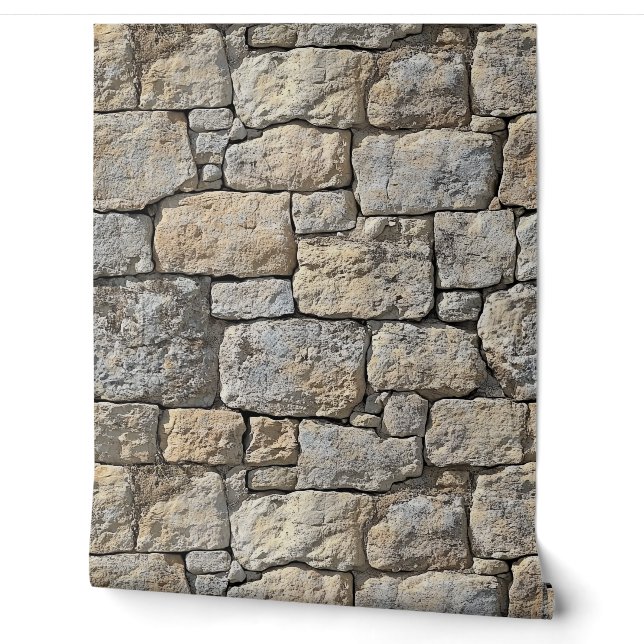 Mur en pierre beige de Castlecore (Déroulement)