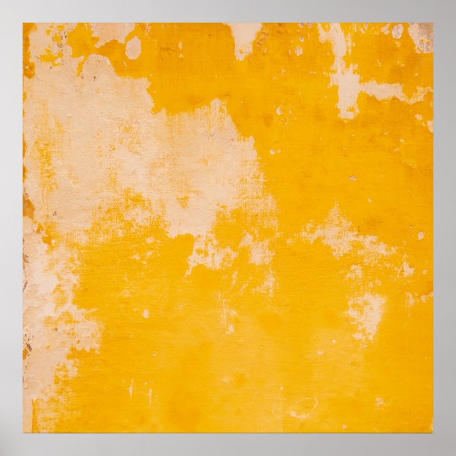 Mur jaune à Malte poster (Devant)