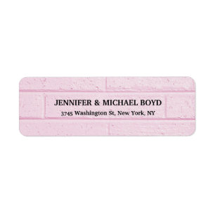 Mur rose Unique Retro Style Classique Famille