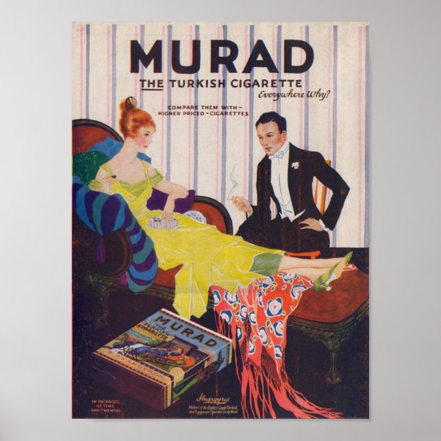 Murad Turkish Cigarettes 2 Poster (Front)