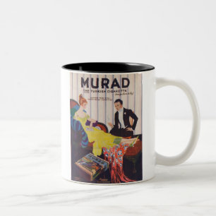 Murad Turkish Cigarettes 2 Two-Tone Coffee Mug