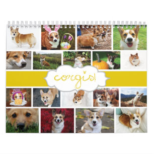 Mural 2013 Corgis ! Calendrier