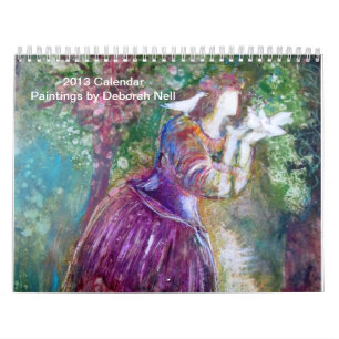 Mural 2013 peintures de calendrier par Deborah Nell