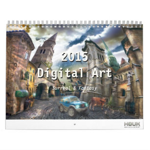 Mural 2015 Digital Surreal & Imaginaire Art - Calendrier