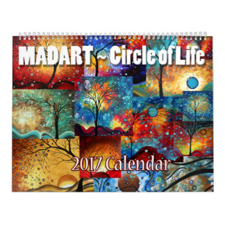 Mural 2017 Calendrier Cercle of Life de Megan Duncanson