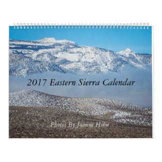 Mural 2017 sierra orientale calendrier
