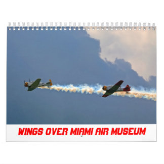 Mural Ailes au-dessus de calendrier de musée d'air de