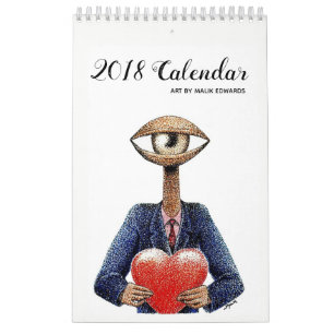 Mural Art By Malik - Calendrier 2018 (Version 2)