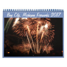 Bay City, Michigan Fireworks (2017) Calendrier 201