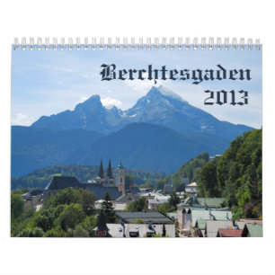 Mural Beau calendrier de Berchtesgaden 2013