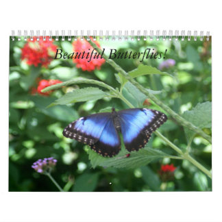 Mural Beau calendrier de papillons