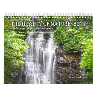 Mural Beauté 2017 de calendrier de photographie de