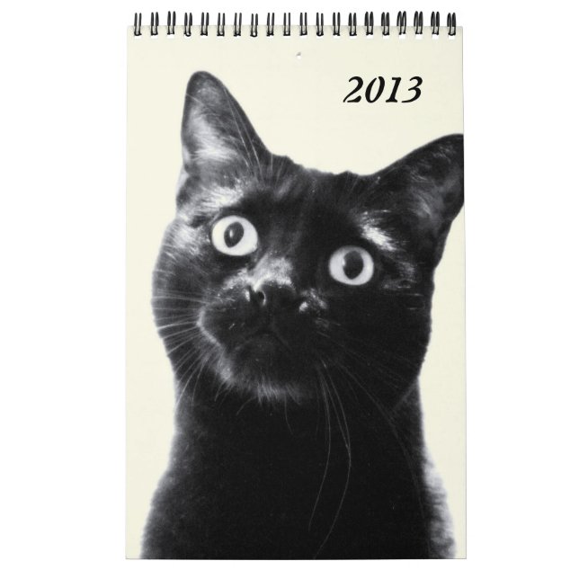 Mural beaux animaux - calendrier (d'une seule page) (Protection)