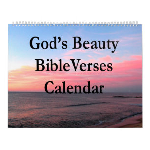 MURAL BELLE BIBLE ET SCRIPTURE CITE CALENDRIER