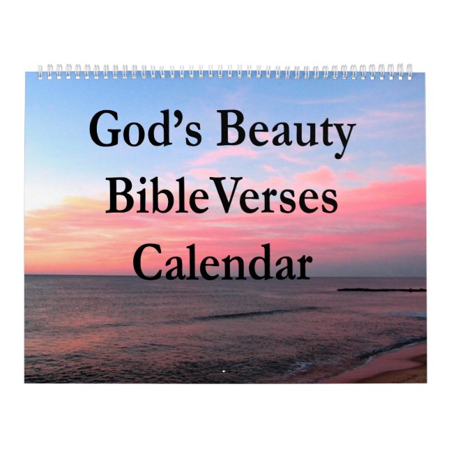 MURAL BELLE BIBLE ET SCRIPTURE CITE CALENDRIER (Protection)