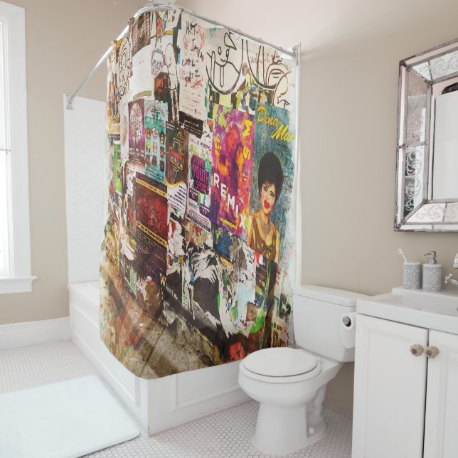 Mural, Bulletin Board, Pike Place Market, Seattle (In Situ)