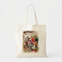 Mural, Bulletin Board, Pike Place Market, Seattle