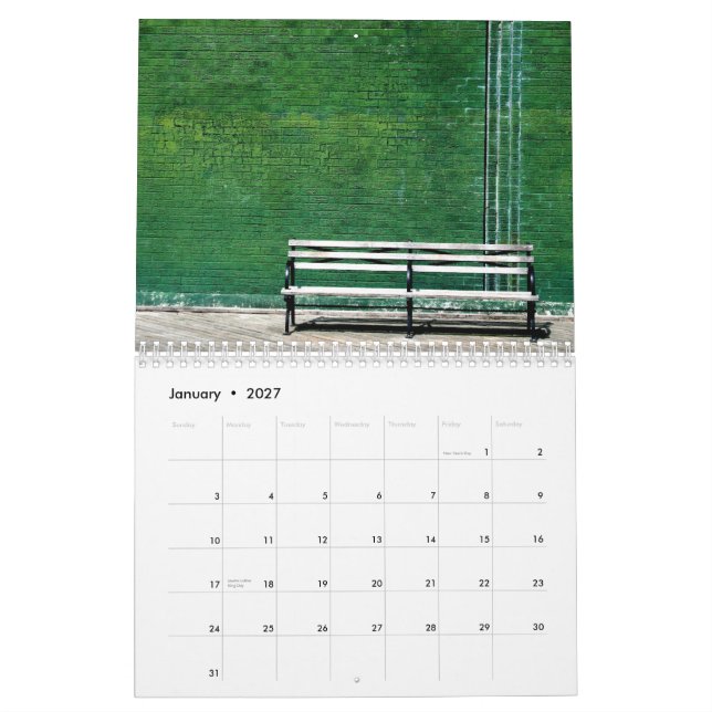 Mural Calendrier 2009 par Sam Smith (Jan 2027)