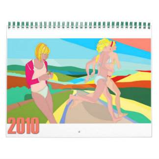 Mural Calendrier 2010 illustré par nerosunero