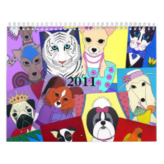 Mural Calendrier 2011 de studios de PetPaw