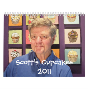 Mural Calendrier 2011 du petit gâteau de Scott