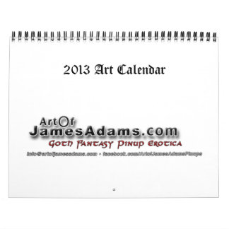 Mural calendrier 2013 d'art