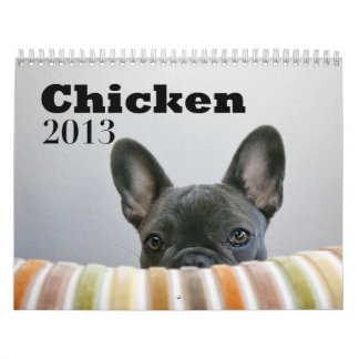 Mural Calendrier 2013 de poulet