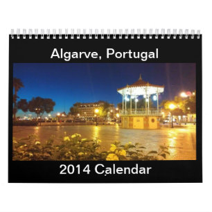 Mural Calendrier 2014 d'Algarve, Portugal