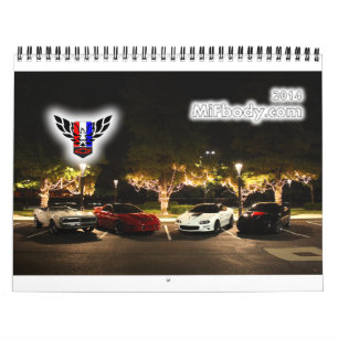 Mural Calendrier 2014 du Michigan FBody (15 mois)