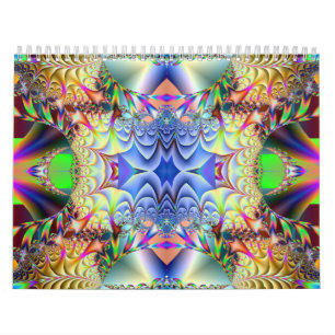 Mural Calendrier 2015 d'art de fractale C