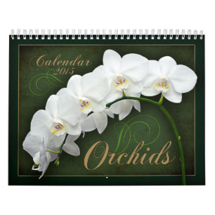 Mural Calendrier 2015 d'orchidée