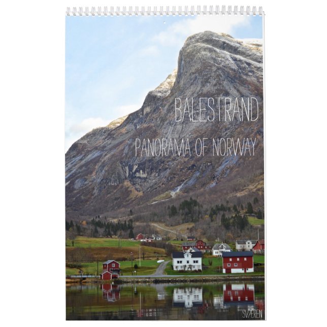 Mural Calendrier 2016 de Balestrand (Protection)
