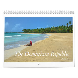 Mural Calendrier 2016 la République Dominicaine