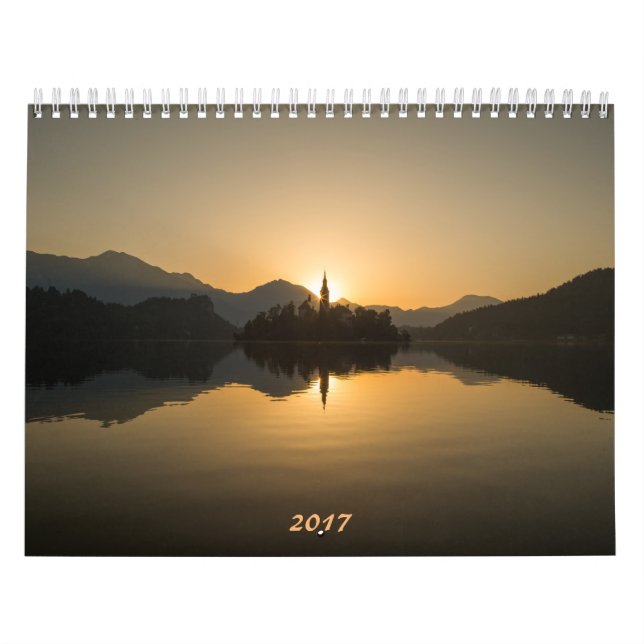 Mural Calendrier 2017 de destination (Protection)