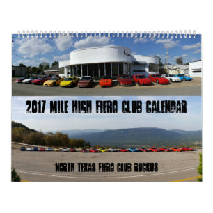 Mural Calendrier 2017 de Fiero