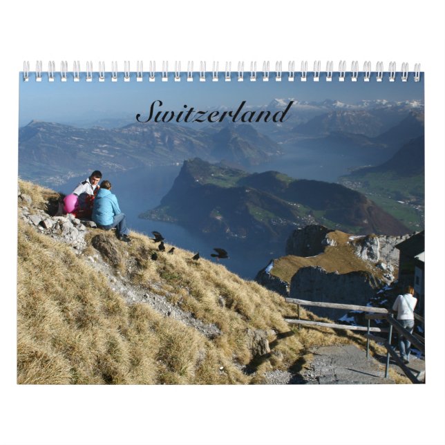 Mural Calendrier 2018 de la belle Suisse (Protection)