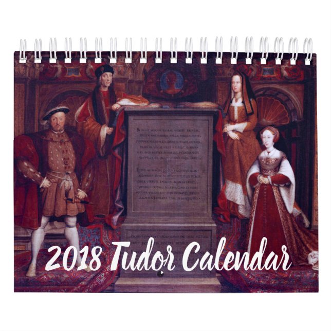Mural Calendrier 2018 de Tudor (Protection)