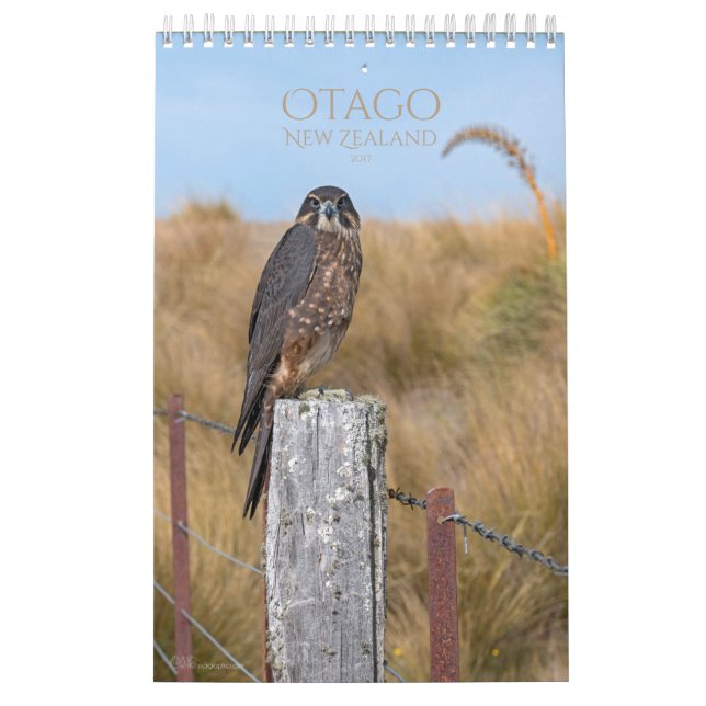 Mural Calendrier 2018 d'Otago (Protection)