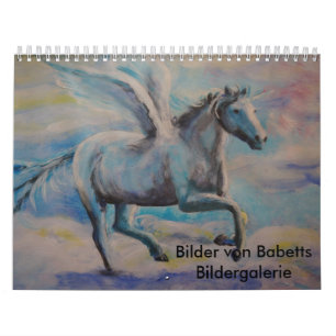 Mural Calendrier avec images peintes