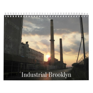 Mural Calendrier : Brooklyn industriel
