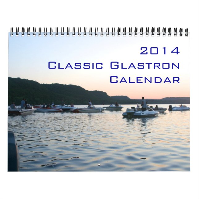 Mural Calendrier CGOAMN Classic Glastron 2014 (Protection)